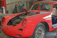 Dan Weir's 356 before complete restoration.